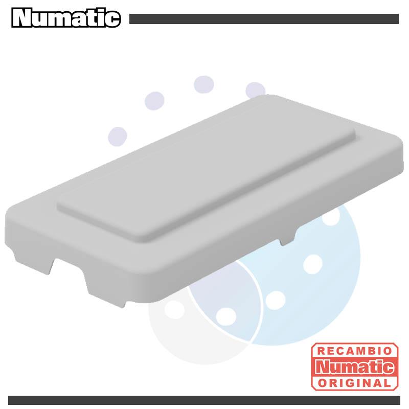 Tapa para cubo preimpregnación