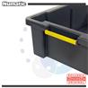 Indicador amarillo para cajas de almacenamiento