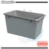Cubo Ancho Gris Sin asa