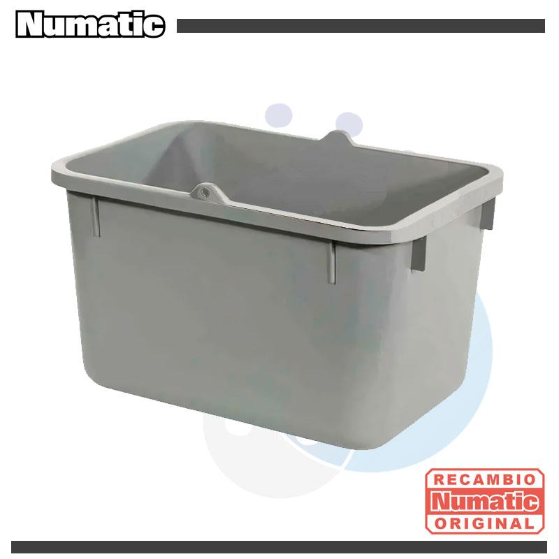 Cubo Gris sin asa para cubos 17L