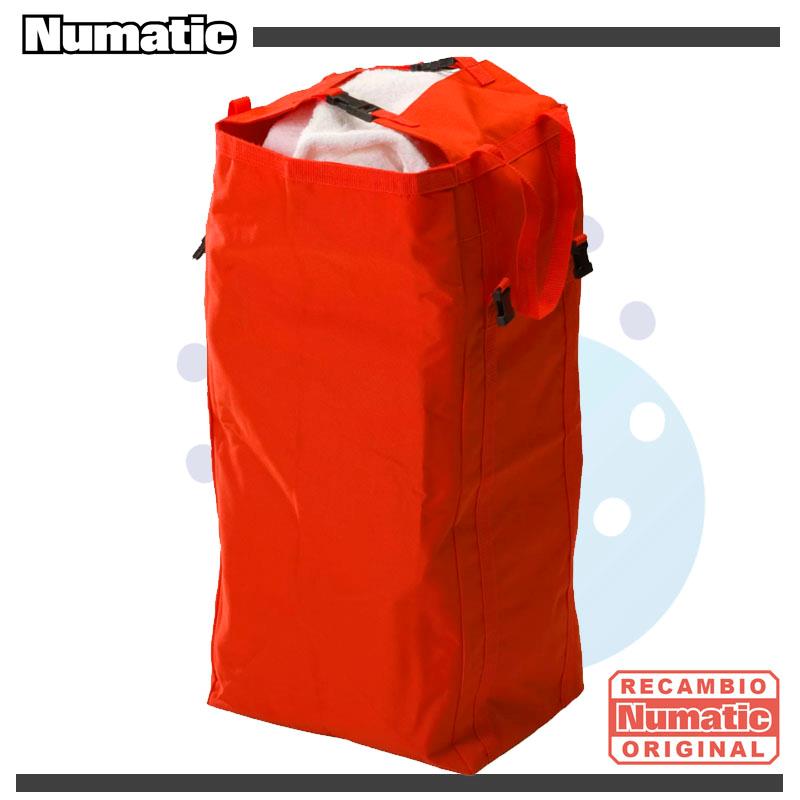 Bolsa de recogida roja 100L