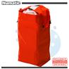 Bolsa de recogida roja 100L