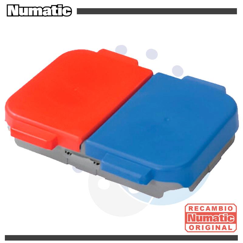 Tapa superior lateral doble dos colores (2x70L)
