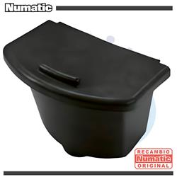 Cubo papelera lateral con tapa 30L