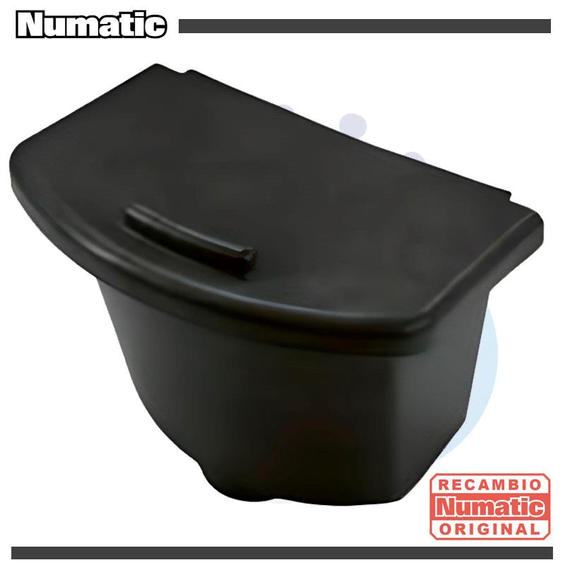 Cubo papelera lateral con tapa 30L