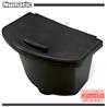 Cubo papelera lateral con tapa 30L