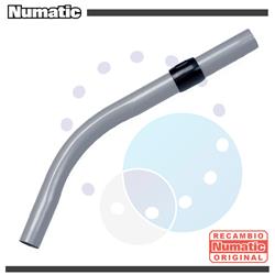 Tubo curvado de aluminio con control de volumen (Ø 32mm)