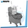 CUBO TANK GRIS Eco DELTA SINGLE 25L CON PRENSA