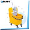 CUBO TANK DELTA AMARILLO SINGLE 25L CON PRENSA