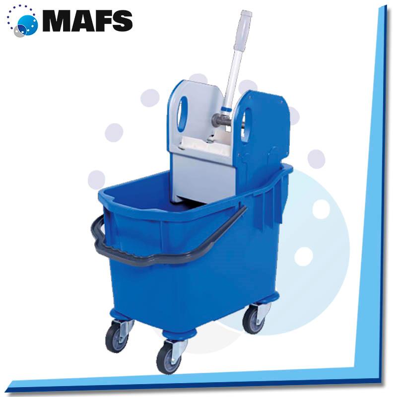 CUBO TANK DELTA AZUL SINGLE 25L CON PRENSA