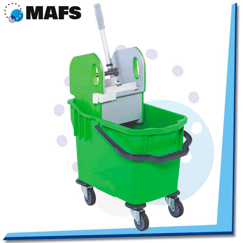 CUBO TANK DELTA VERDE SINGLE 25L CON PRENSA