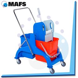 CUBO TANK DOBLE DELTA 2x25L CON PRENSA