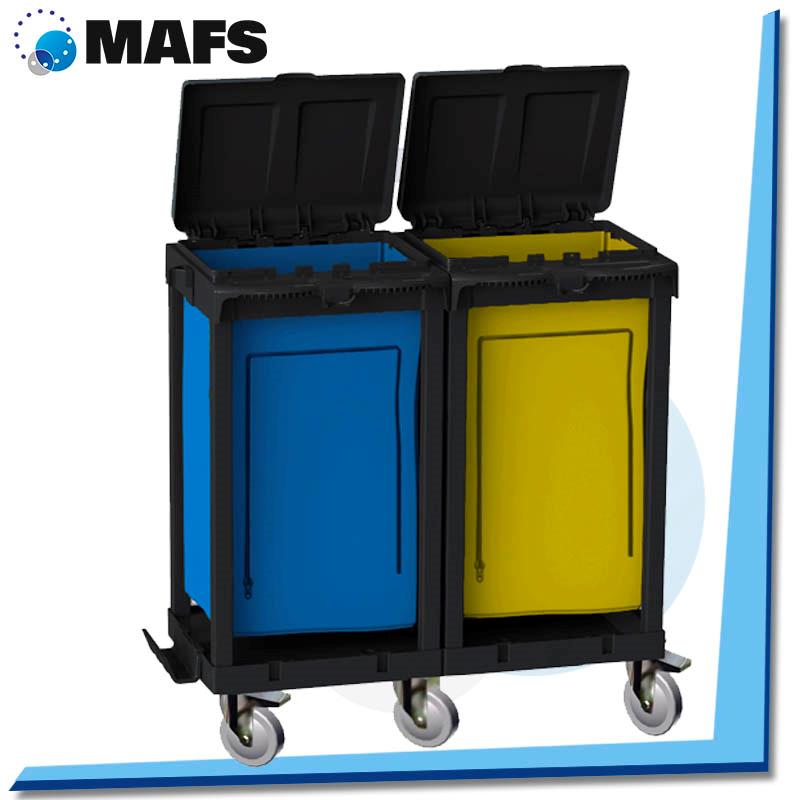 PORTABOLSAS DOBLE CON SACOS Eco STAFF AMBOTO