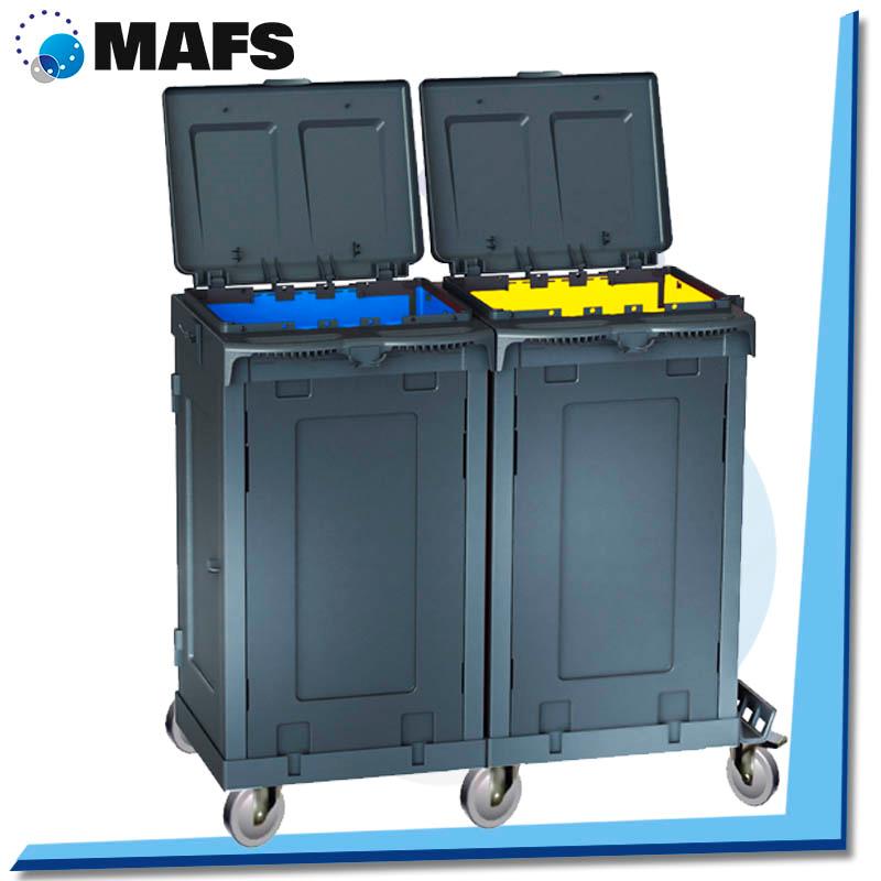 PORTABOLSAS DOBLE CERRADO CON SACOS Eco STAFF MENDAUR