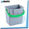 CUBO 6L GRIS ASA VERDE SB06ECG