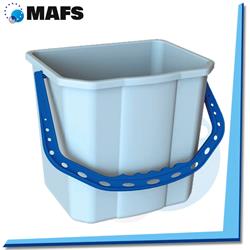 CUBO GRIS 18L ASA AZUL PARA CUBO TANK Y CARROS DELTA