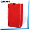 SACO 120L ROJO CON CREMALLERA
