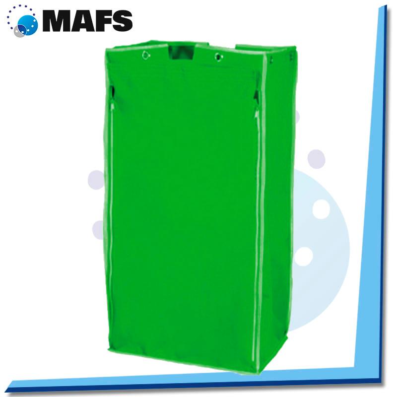 SACO 120L VERDE CON CREMALLERA