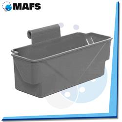 CESTA PLASTICO GRIS CUBO TANKS DOBLES