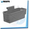 CESTA PLASTICO GRIS CUBO TANKS DOBLES