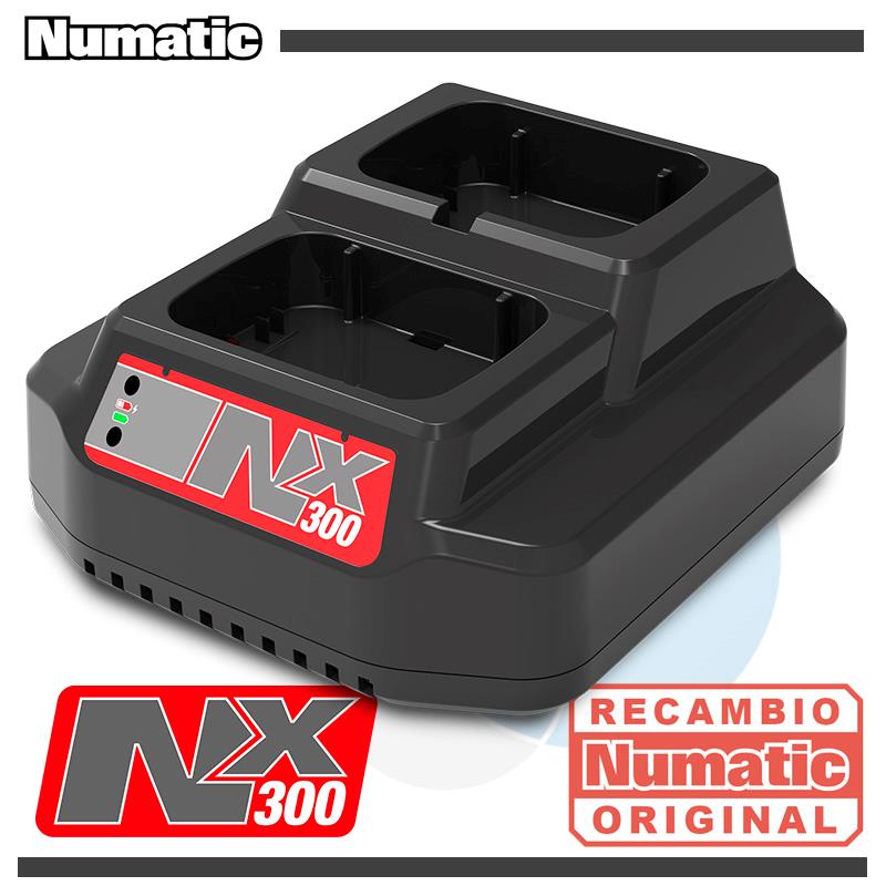 Cargador Doble Batería lítio NX300