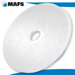 DISCO DE FIBRA 13"/330mm BLANCO ABRILLANTADO