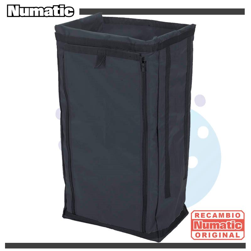 Bolsa de lona 120L rígida con cremallera