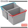 SRK22 - 2 Cubos 10 litros asa 2 colores